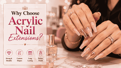 Acrylic Nail Extension at Home in Bangalore