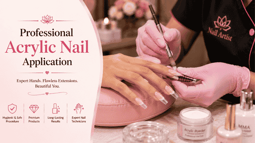 Acrylic Nails at Home in Bangalore