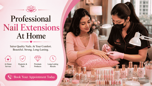 Doorstep Nail Service in Bangalore