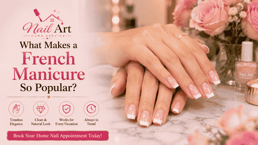 French Manicure at Home in Bangalore