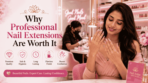 Getting nail extensions at home