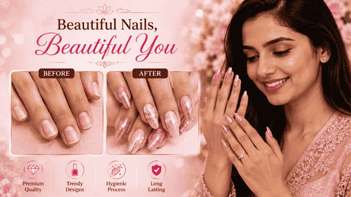 How does a home manicure session work