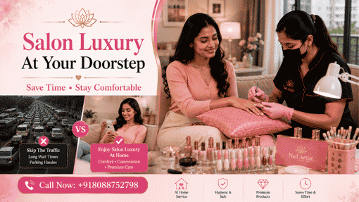 How to book a nail appointment at home