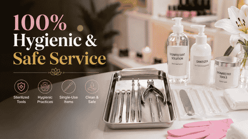 How to book your manicure and pedicure at home
