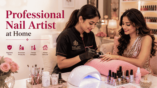 Nail Art Home Service