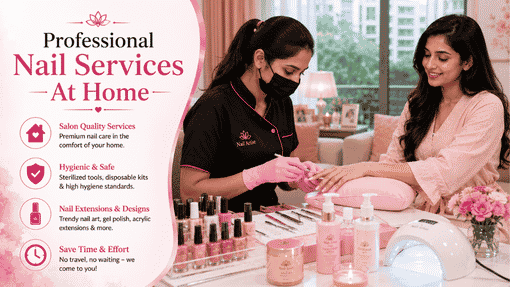 Nail Salon at Home in Bangalore