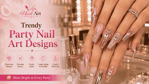 Party Nail Art at Home in Bangalore