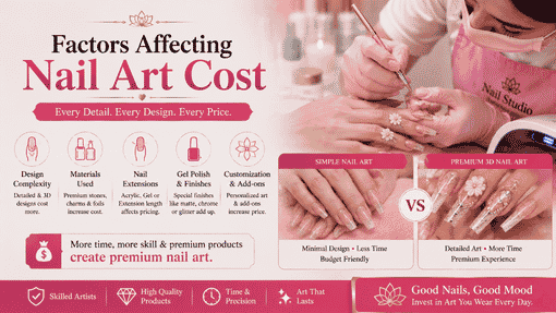Typical nail art prices at home in Bangalore