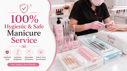 What's included in your manicure at home
