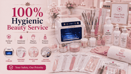100% Hygienic Home Beauty Experience