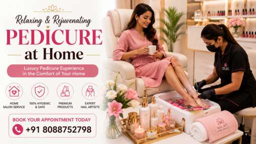 Why Book a Manicure Pedicure at Home in Whitefield