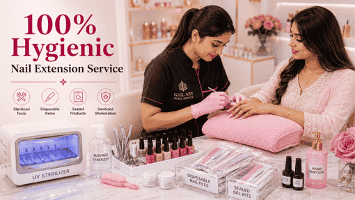 Booking a nail extension at Home in Jayanagar Is Simple