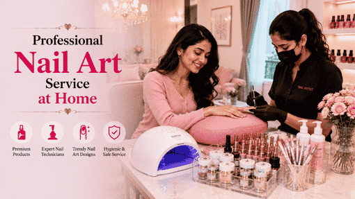 Doorstep Nail Service In Bangalore