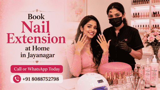 Is nail extension at home in Jayanagar safe and hygienic