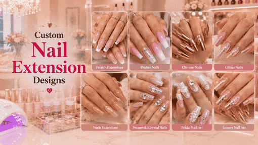 Types of Nail Extensions You Can Get