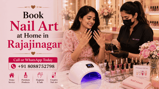 What does nail art at home in Rajajinagar cost