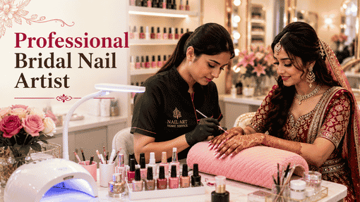 What makes bridal nail art different from everyday nails