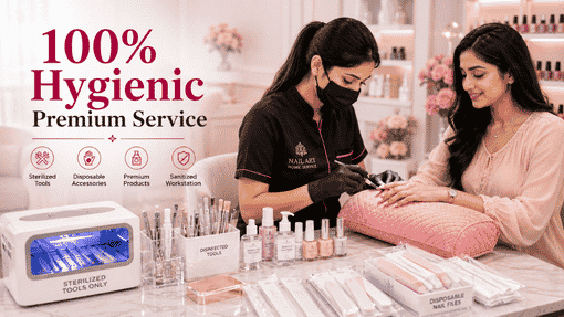 Why Book Nail Art At Home in Bangalore