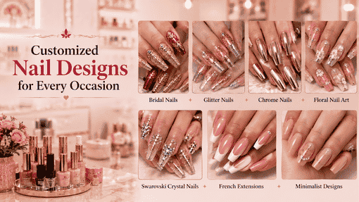 Why Book Nail Extensions at Home in Sahakar Nagar