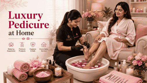 Why Choose a Manicure Pedicure at Home in Jayanagar