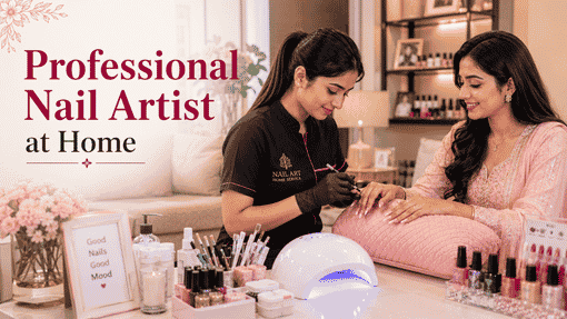 Why Choose a Nail Extension at Home in JP Nagar