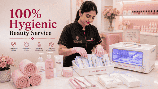 book a manicure or pedicure at home in Banashankari