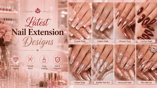 gel and acrylic extensions
