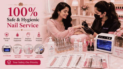 manicure to full nail extensions