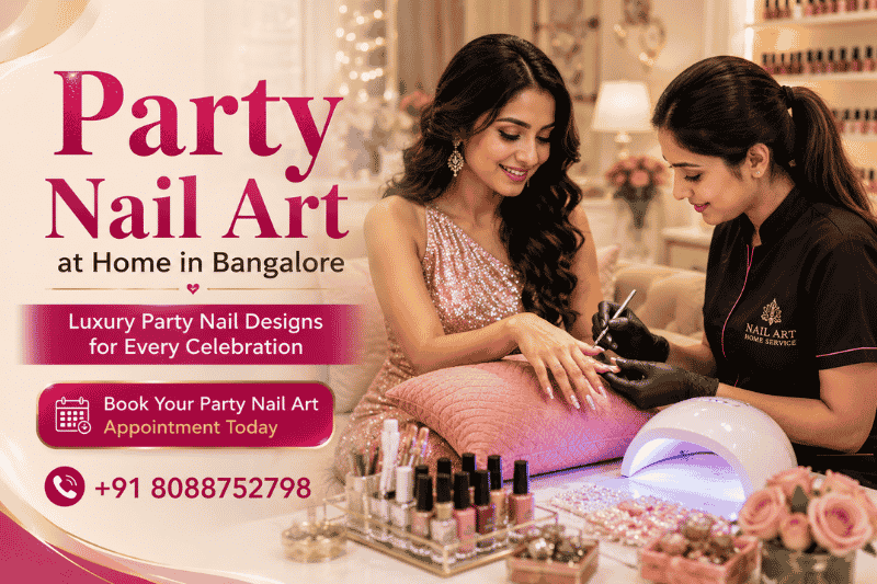 Party Nail Art at Home