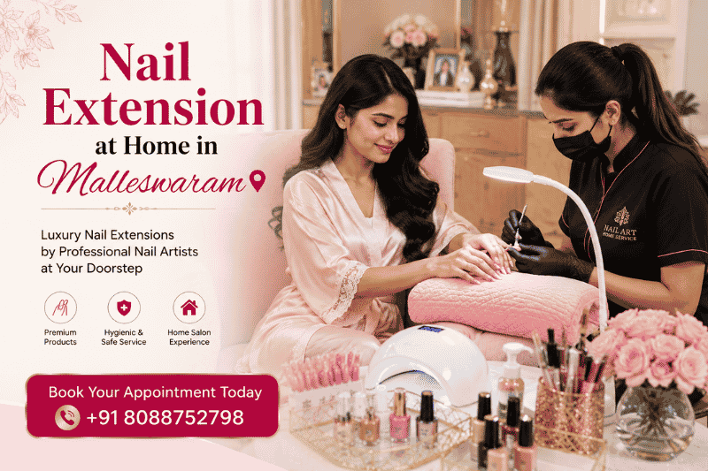Nail Extension at Home in Malleswaram