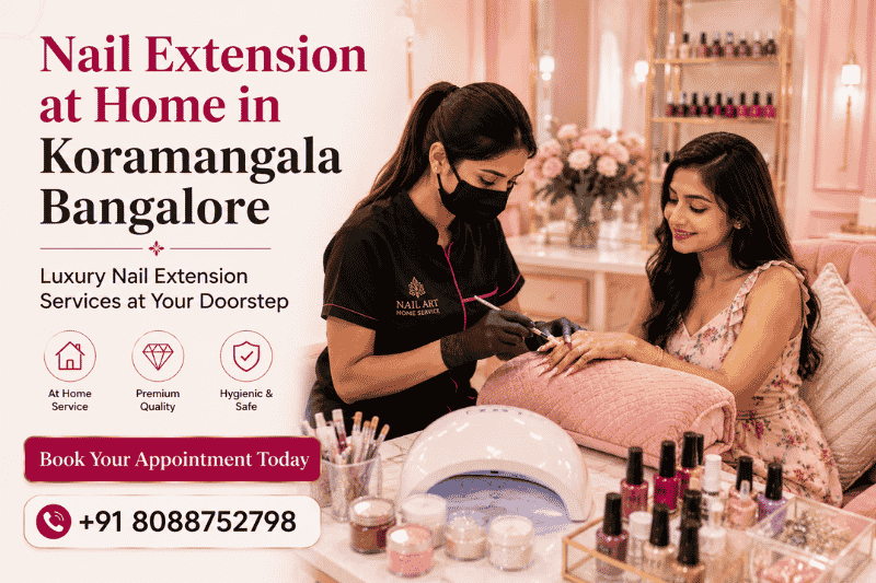 Nail Extension at Home in Koramangala